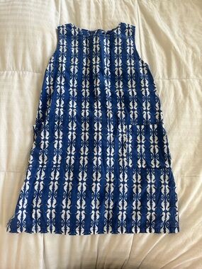 Three Islands Girl’s Seahorse Print Dress